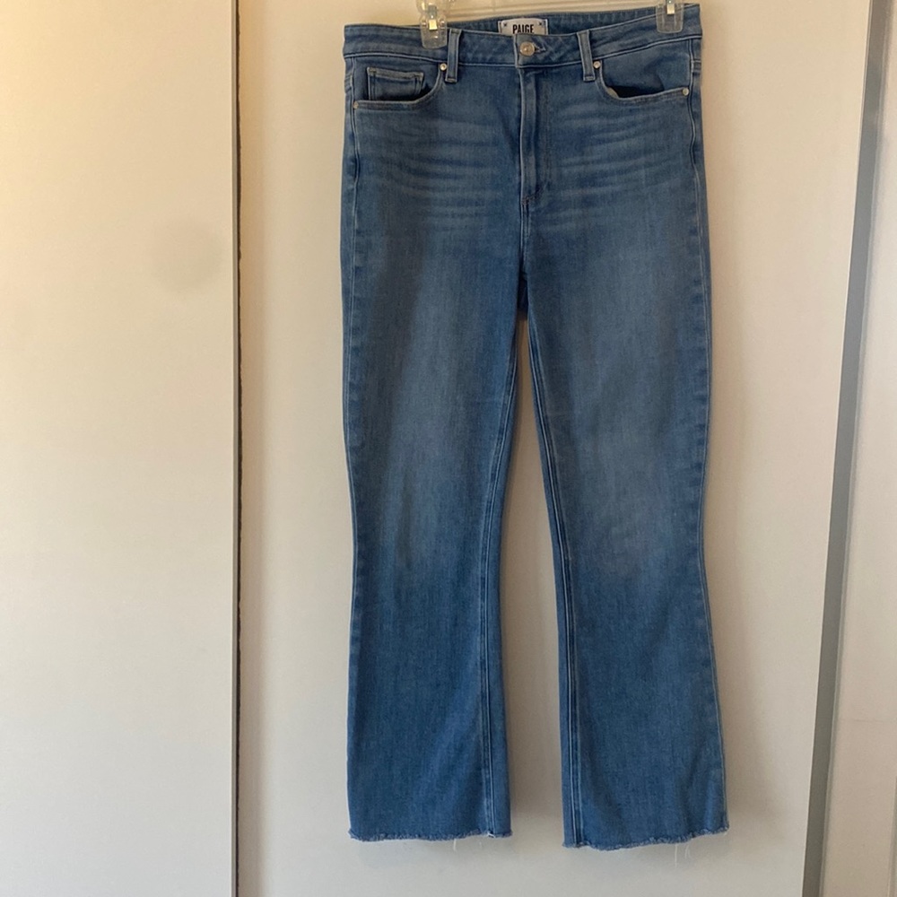 Paige Claudine denim jeans, size 30. Lightly worn and in great shape!